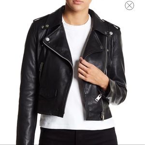 Black Leather Jacker Walter Baker